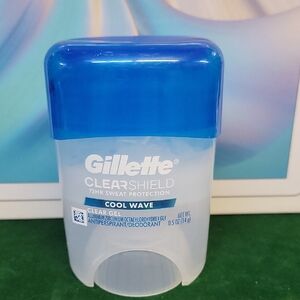 Gillette ClearShield Cool Wave Deodorant New Sealed Bottle 14g